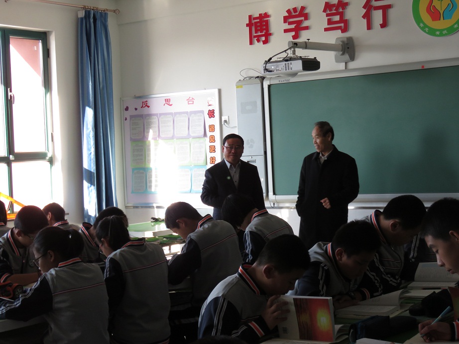 魏书生先生走进天卉课堂